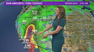 Hurricane Hilary influencing how much rain Idaho sees into next week