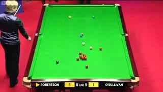 SNOOKER 2012 WSC QF1 , RONNIE O'SULLIVAN vs NEIL ROBERTSON Frame-16