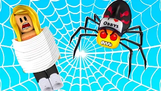 HRAJU JAKO PAVOUK A MÁM SVOJE PAVOUČÍ HNÍZDO V ROBLOXU.. (Be a Spider)