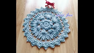 crochet mandala doily #9