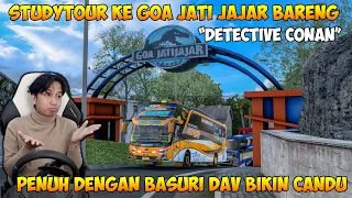 STUDY TOUR KE GOA JATI JAJAR BARENG SJM TRANS "DETECTIVE CONAN" !! BIKIN ASIK PENUH BASURI VIRAL