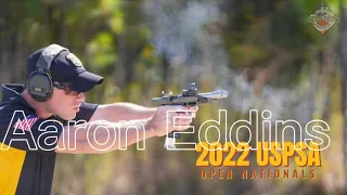 Aaron Eddins - 2022 USPSA Open National Champion