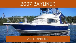 SOLD Brokerage 28 Bayliner Flybridge boat for sale in Seattle.