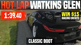 iRacing | Watkins Glen Classic Boot hot lap - BMW M8 GTE