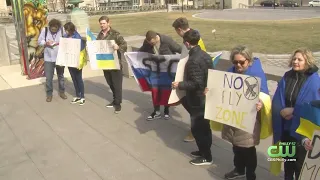 University Of Delaware Students Protest Russia-Ukraine War
