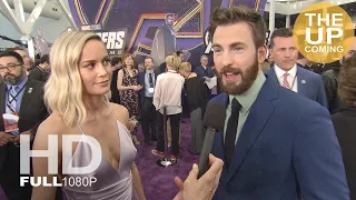 Chris Evans and Brie Larson: "We are a family through and through" – Endgame premiere