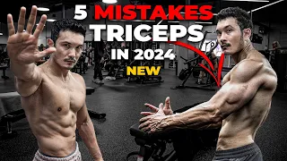 5 Biggest TRICEP MISTAKES in 2024 | ट्राइसेप्स की 5 सबसे खतरनाक गलतियां|