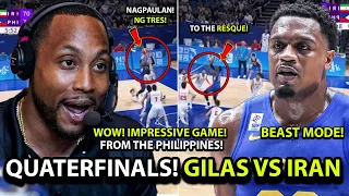 QUARTERFINALS! Nagpaulan! si Brownlee! Lakas ng Gilas!│Philippines vs Iran 19th Fiba Asian Games