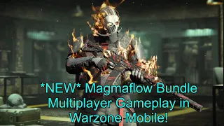 *NEW* Magmaflow Bundle Multiplayer Gameplay in Warzone Mobile! Tracer Pack Elementals | Ghost Pyro