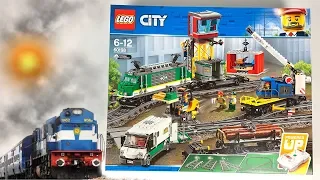 LEGO CITY 60198 - POCIĄG TOWAROWY - RECENZJA
