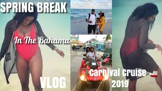 BAHAMAS  CRUISE VLOG | CARNIVAL VICTORY | SPRING BREAK MIAMI PORT 2019