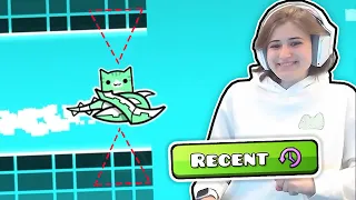 WHAT... (Playing Recent Levels #8 - Geometry Dash)