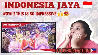 Lyodra, Tiara, Ziva, Nuca, Mahalini, Sam, Novia, Agseisa "Indonesia Jaya" | FILIPINO REACTION