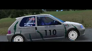 RICHARD BURNS RALLY-Replay-Barak en 106 grp A6 avec mon nouveau skin