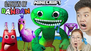 Minecraft Nhưng bqThanh và Ốc Gặp Quái Vật Trường Mẫu Giáo Trong Garten of Banban ??!