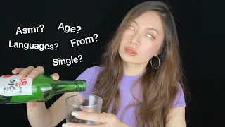 ASMR Whispered and Drunk Q&A