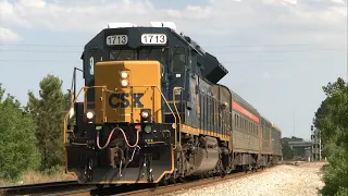 CSX 1713 leads W001-01 in Savannah, GA 5/1/24