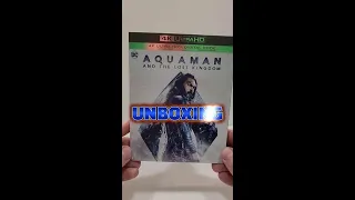 Aquaman: and the Lost Kingdom 4K UHD Unboxing