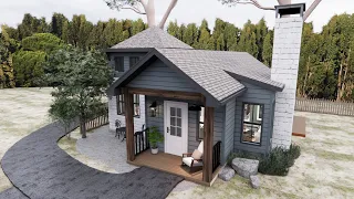 This Small House is ......STUNNING  | Simple but Perfect!