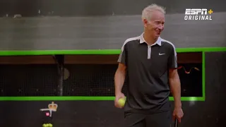 John McEnroe & Peter Fleming play a game of Royal Tennis | McEnroe's Places