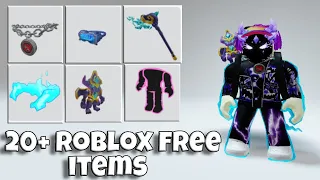 12 FREE BLACK AND BLUE ITEMS ROBLOX! NEW [2024]