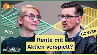 Aktienrente: Wird unsere Zukunft an der Börse verzockt? | 13 Fragen |  unbubble