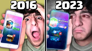 Clash Royale Before And After…