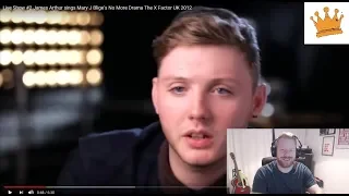 James Arthur sings No More Drama - | The X Factor UK 2012 | Live Show #2 | PW Reaction |