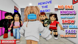 NO ONE KNOWS WHY I CAN’T SHOW MY REAL FACE TO ANYONE! | ROBLOX BROOKHAVEN 🏡RP VOICED  (CoxoSparkle)
