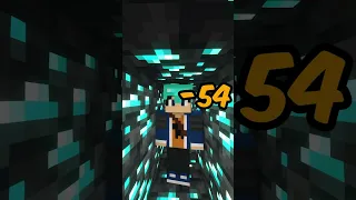 Você tá mineirando DIAMANTE errado | A melhor forma de achar diamantes no #minecraft  #shorts