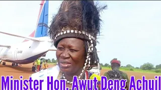 Part 2 National minister of education Hon. Awut Deng Achuil