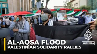 Solidarity protests for Palestine erupt in multiple countries