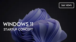 Windows 11 Startup Concept | if_tea