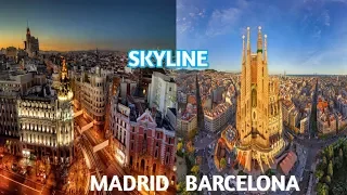 Skyline MADRID | BARCELONA