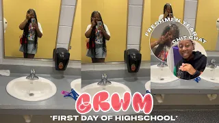 FIRST DAY OF HIGHSCHOOL||GRWM||FRESHMEN YEAR