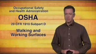 The OSHA Standard for Walking Working Surfaces - Safety Training Video