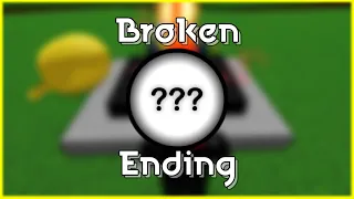 How to get "Broken" Ending in Easiest Game on Roblox & A Little Exposal!