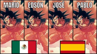 COMPARACIÓN DE doblaje LATINO & CASTELLANO kaioken X10