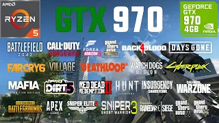 GTX 970 4GB Test in 30 Games in 2021