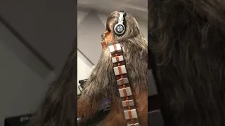 Chewbacca throwing down on the 1,2, and 3s.