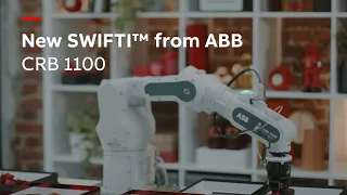 Meet ABB collaborative robot: SWIFTI. A lightening fast cobot.