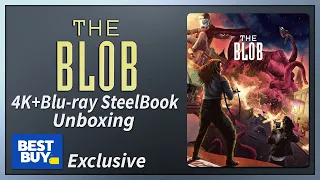 The Blob Best Buy Exclusive 4K+2D Blu-ray SteelBook Unboxing