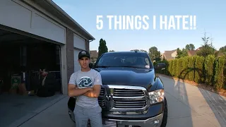 5 Things I HATE about my Truck
