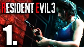 RESIDENT EVIL 3 REMAKE PARTE 1 MODO HARDCORE - GAMEPLAY ESPAÑOL