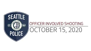 October 15 Officer Involved Shooting