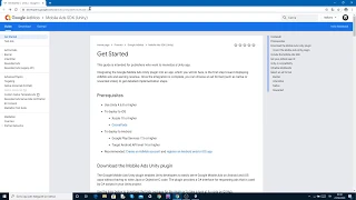 Download and import Google Mobile Ads Unity Plugin