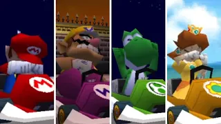 Mario Kart DS - All Characters Losing Animations