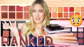 RANKING ROSY EYESHADOW PALETTES FROM WORST TO BEST