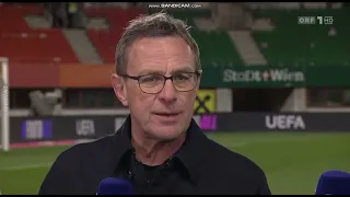Ralf Rangnick nach Österreich -Türkei 6:1 I Österreichs Nationalmannschaft vor EM in Deutschland