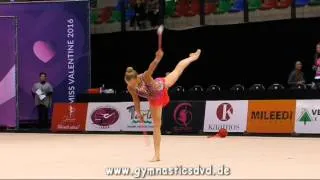 Sofia Emelianov (FIN) - Junior 13 - Miss Valentine Cup Tartu 2016